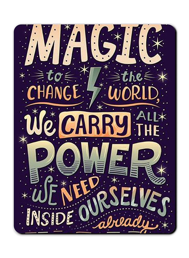 Theodor Smooth Surface Printed Anti-Slip Mousepad Multicolour - Image 1