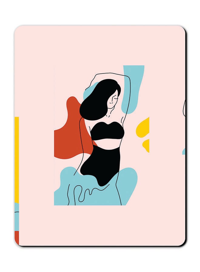 لوحة ماوس بسطح أملس مانعة للانزلاق متعدد الألوان