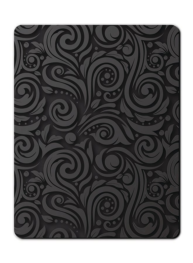 Theodor Smooth Surface Anti-Slip Mousepad Black