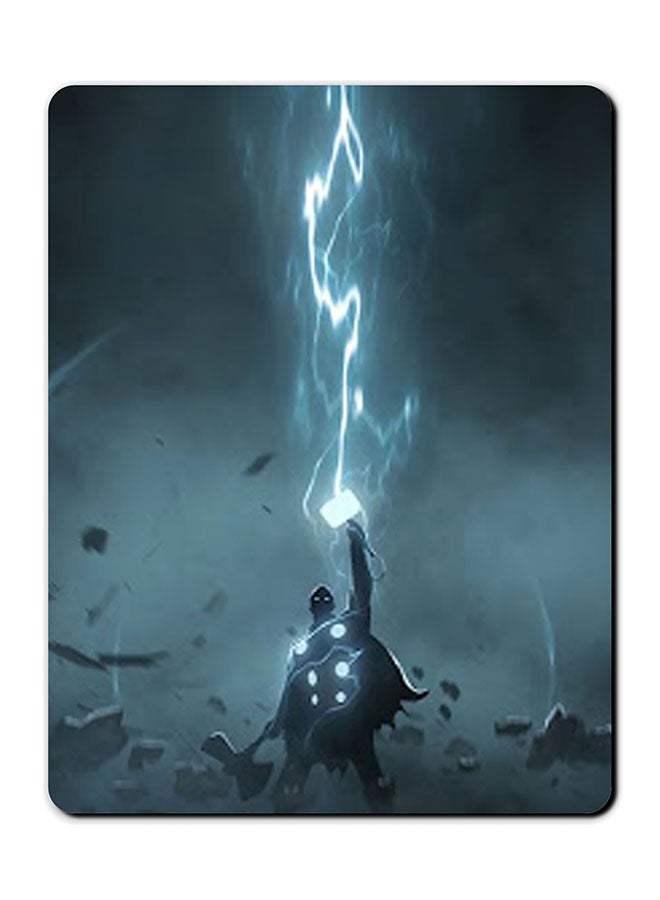 Theodor Thor Colour Printed Anti-Slip Mousepad Green - Image 1