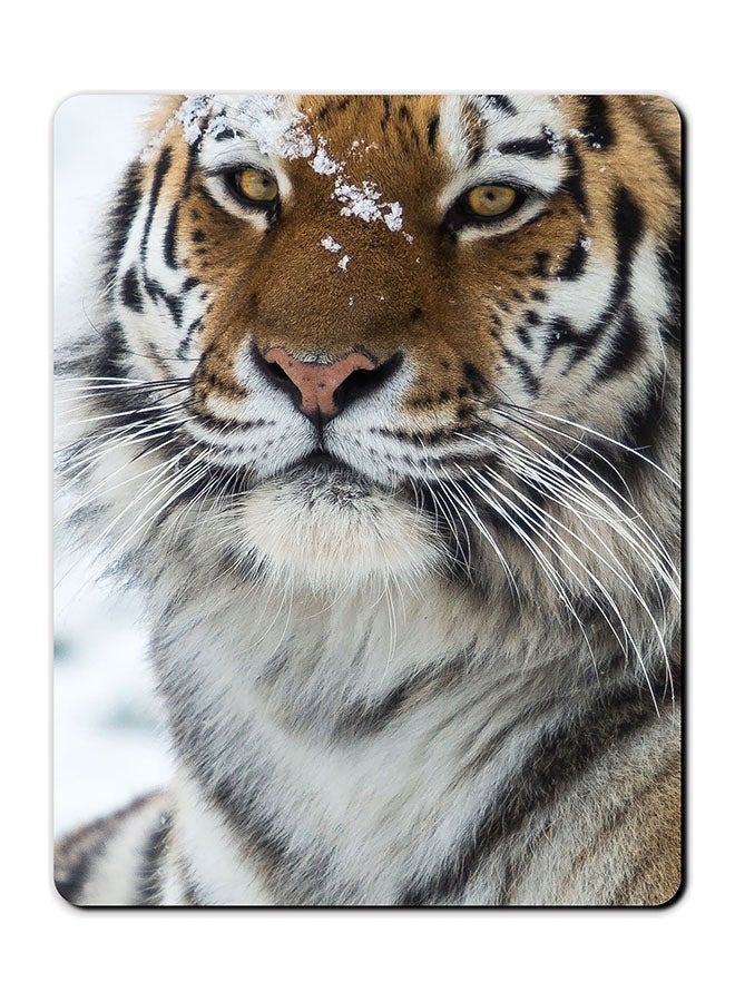 Theodor Tiger Paint Printed Anti-Slip Mousepad Multicolour - Image 1
