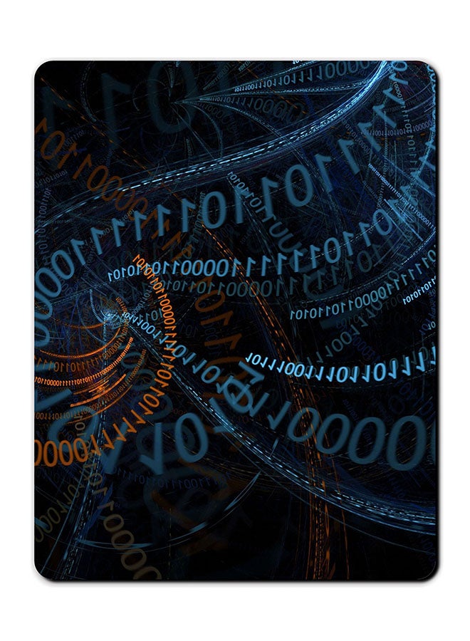 ثيودور لوحة ماوس مضادة للانزلاق مطبوع عليها كلمة "Typo" أسود/أزرق/بني - Image 1