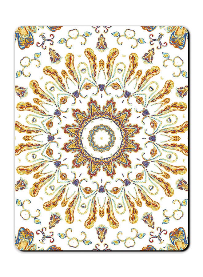 Theodor Pattern Printed Anti-Slip Mousepad Multicolour - Image 1