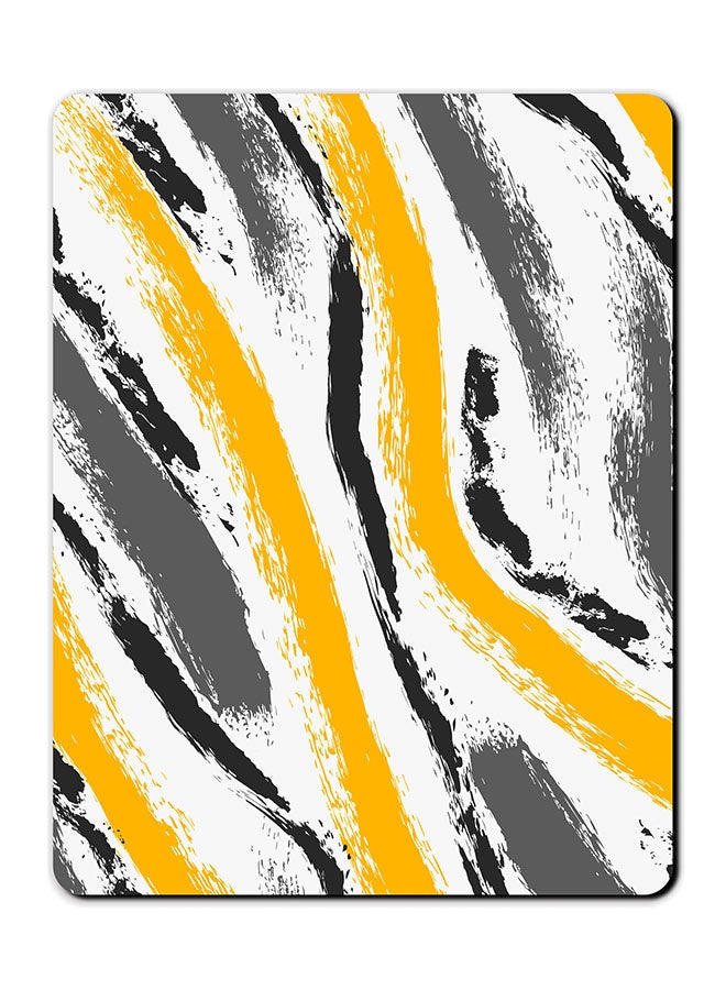 Theodor Brush Strokes Printed Anti-Slip Mousepad Multicolour - Image 1