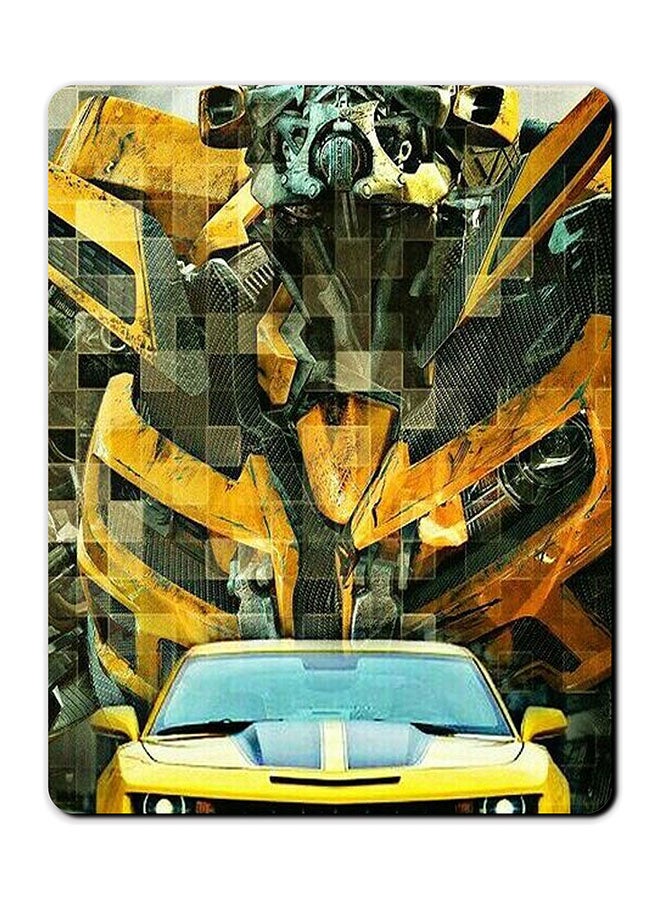 Theodor Car Printed Anti-Slip Mousepad Multicolour - Image 1