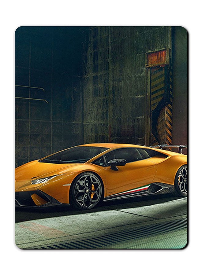 Theodor Car Printed Anti-Slip Mousepad Multicolour - Image 1