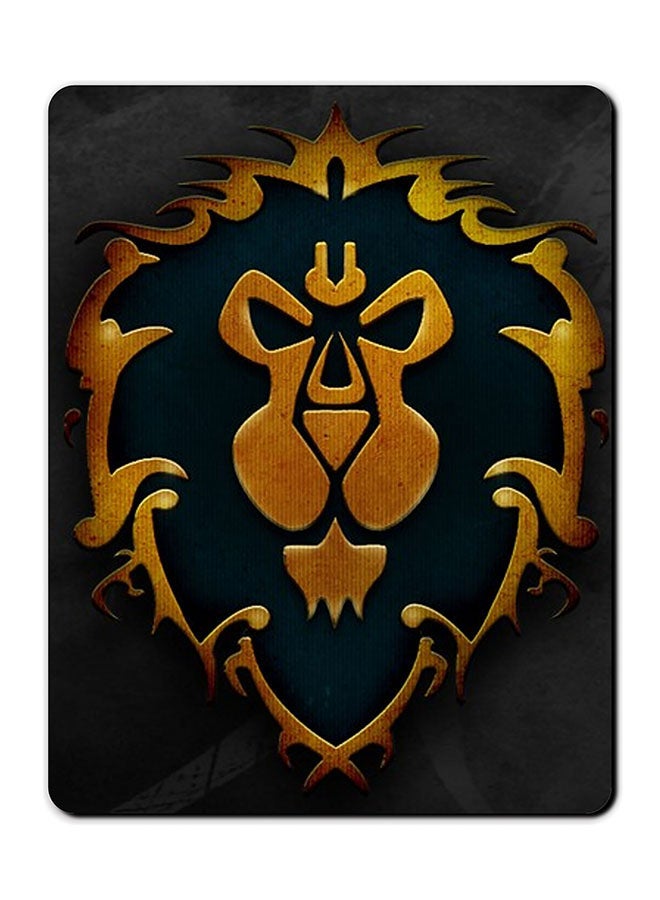 Theodor Lion Printed Anti-Slip Mousepad Multicolour - Image 1