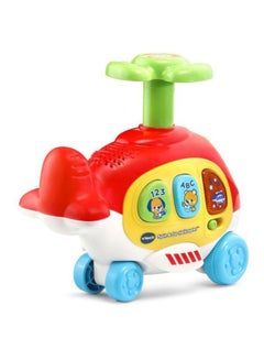 vtech Push And Spin Helicopter, Press And Go, Red/Yellow/Green, VT80-513903 12.1x22.3x22cm  - Image 3