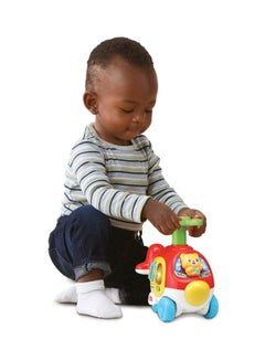 vtech Push And Spin Helicopter, Press And Go, Red/Yellow/Green, VT80-513903 12.1x22.3x22cm  - Image 5