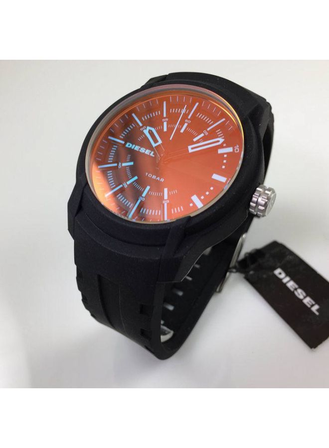 DIESEL - Men's Water Resistant Rubber analog Watch DZ1819 - Image 1