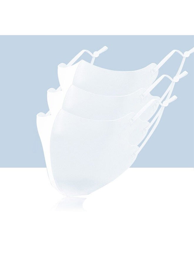 NKX - 5-Pieces Reusable Particulate Washable Face Mask White - Image 1
