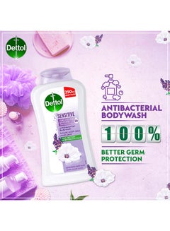 Dettol Sensitive Anti-Bacterial Bodywash With Shower  - Image 3