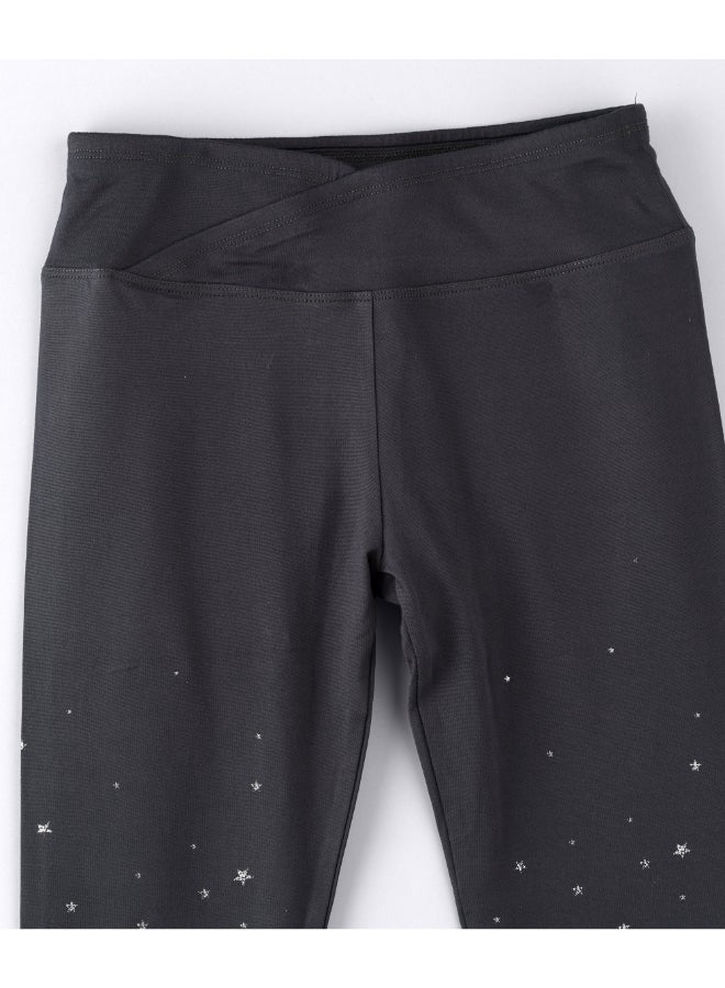 Jelliene Fashion Printed Leggings Black/White - Image 3