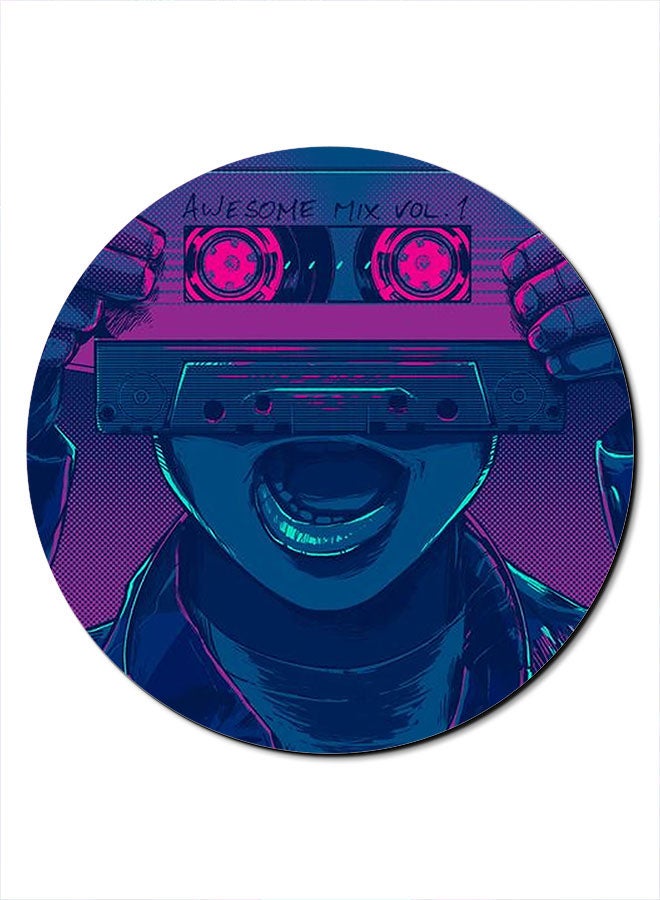 Theodor Smooth Surface Printed Anti-Slip Mousepad Multicolour - Image 1