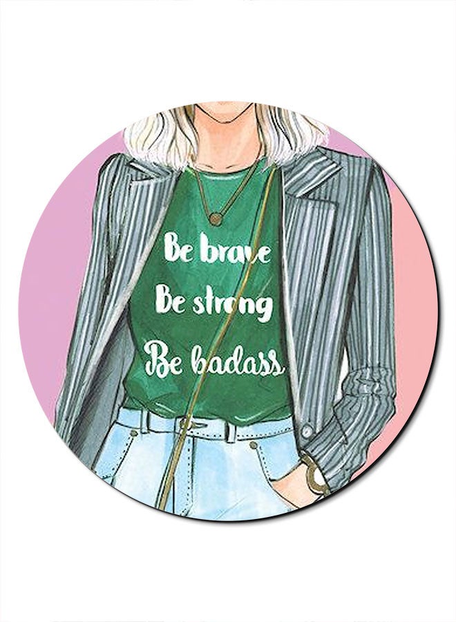 Theodor Smooth Surface Printed Anti-Slip Mousepad Multicolour - Image 1