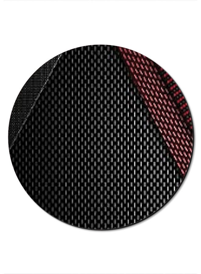 ثيودور لوحة ماوس مضادة للانزلاق بسطح أملس مزينة بطبعة أسود - Image 1