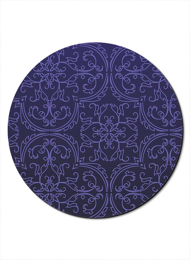 Theodor Smooth Surface Printed Anti-Slip Mousepad Purple - Image 1