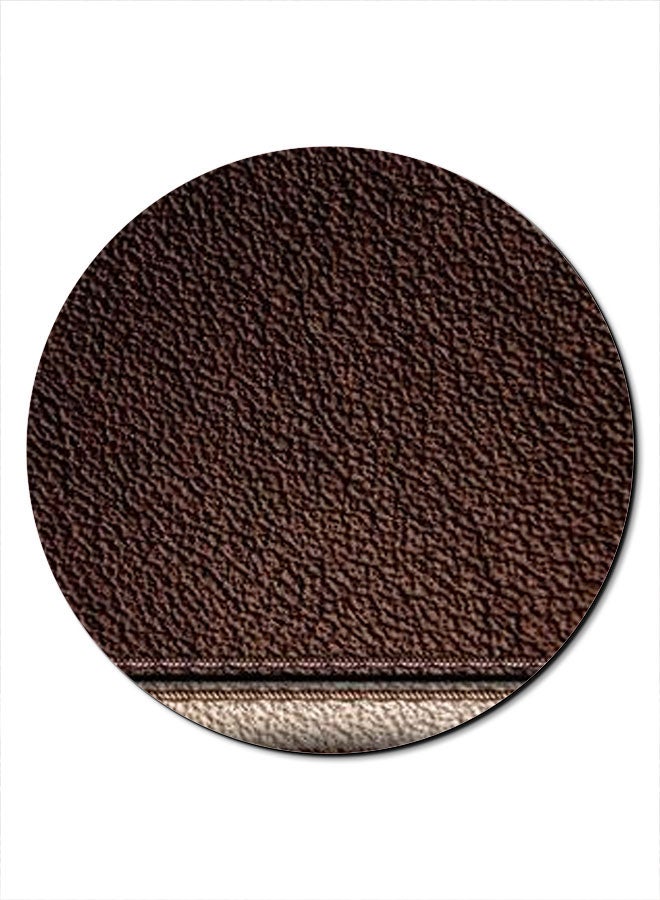 Theodor Smooth Surface Printed Anti-Slip Mousepad Brown/Black - Image 1