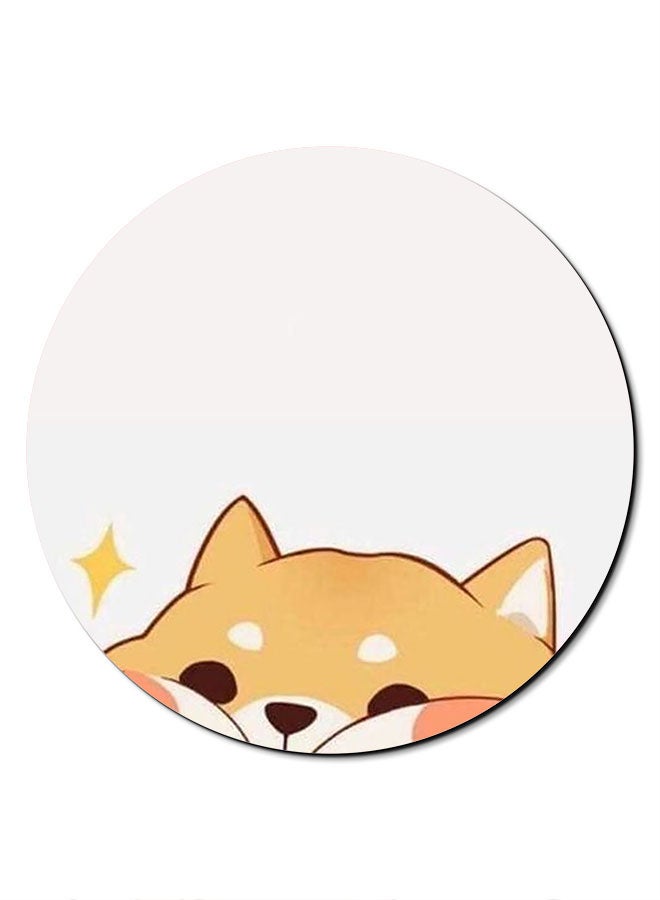 Theodor Cat Cheeks Smooth Surface Printed Non-Slip Mousepad Multicolour - Image 1