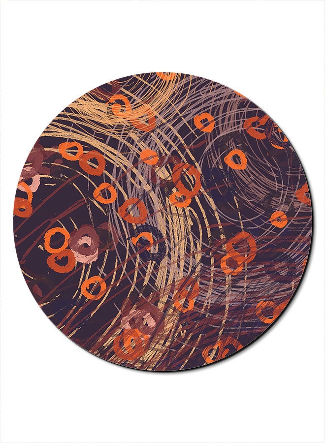 Theodor Circle Printed Anti-Slip Mousepad Multicolour - Image 1