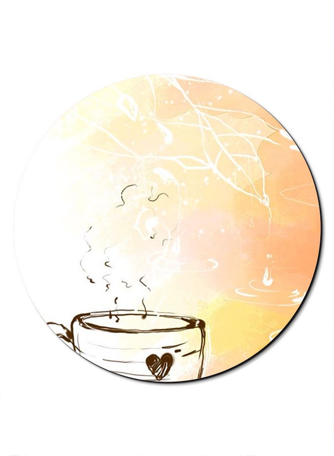 Theodor Coffee Printed Anti-Slip Mousepad Multicolour - Image 1