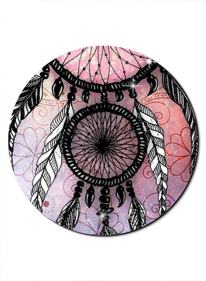 ثيودور لوحة ماوس مضادة للانزلاق مزينة بطبعة صائدة الأحلام متعدد الألوان - Image 1