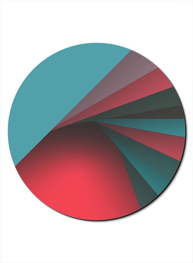 Theodor Curve Shapes Themed Mousepad Multicolour - Image 1