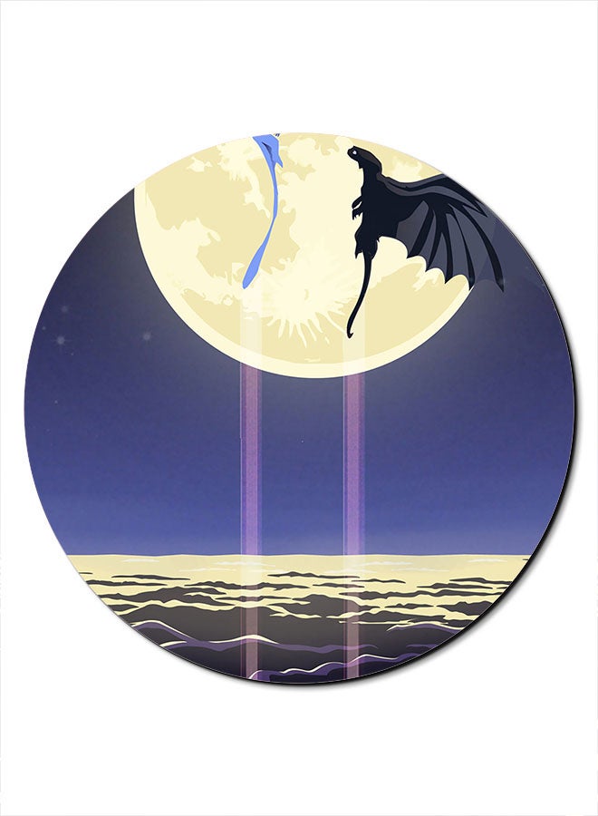 Theodor Dark And Light Fury Themed Mousepad Multicolour - Image 1