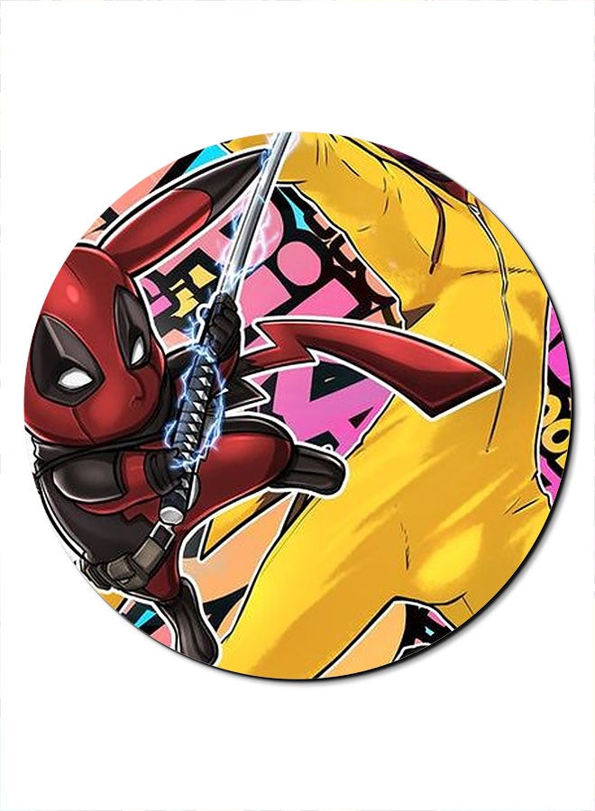 ثيودور لوحة ماوس بطبعة شخصية ديدبول متعدد الألوان - Image 1