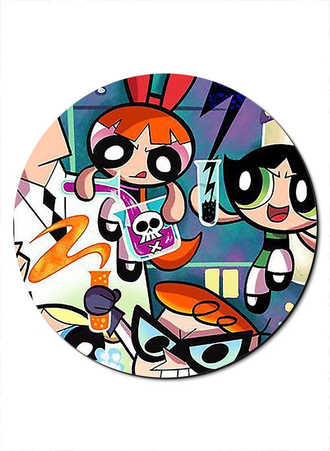 Theodor Dexter Powerpuff Girl Themed Mousepad Multicolour - Image 1