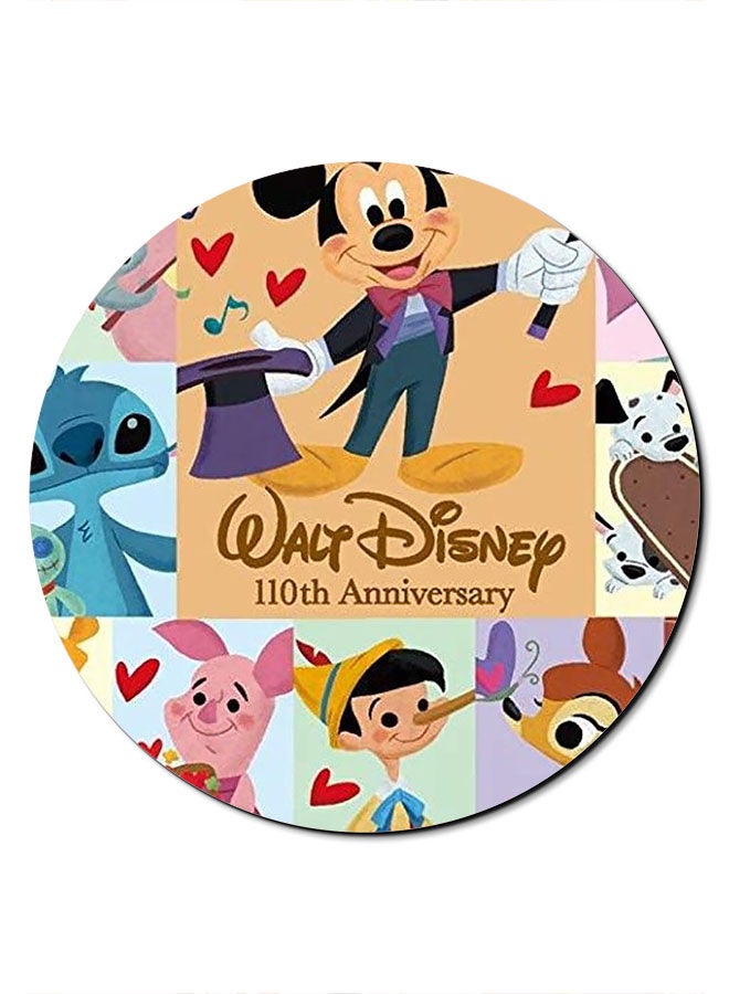 Theodor Disney Family Themed Mousepad Multicolour - Image 1
