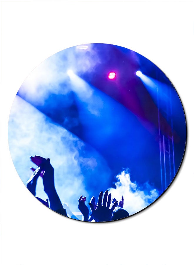 Theodor DJ Themed Mousepad Blue/White/Pink - Image 1