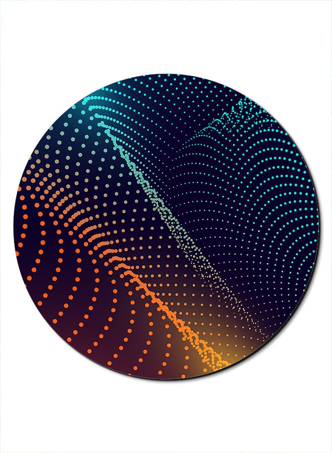Theodor Colourful Dotted Printed Smooth Anti-Slip Mousepad Multicolour - Image 1