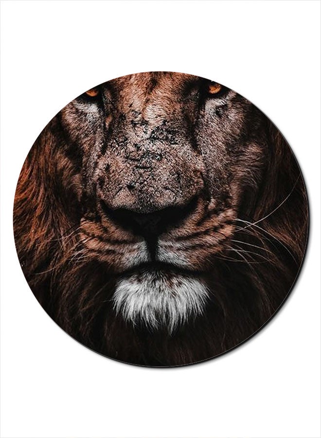 Theodor Smooth Surface Printed Anti-Slip Mousepad Brown/White - Image 1
