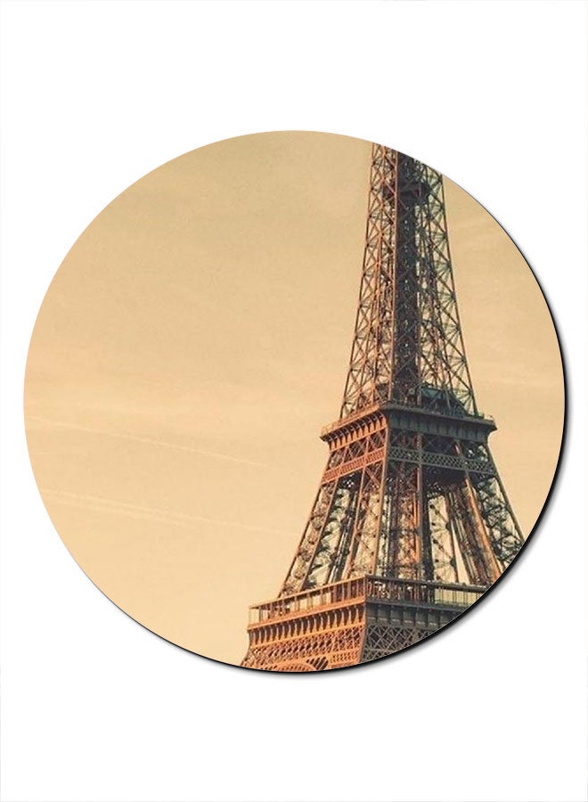 Theodor Smooth Surface Printed Anti-Slip Mousepad Beige - Image 1