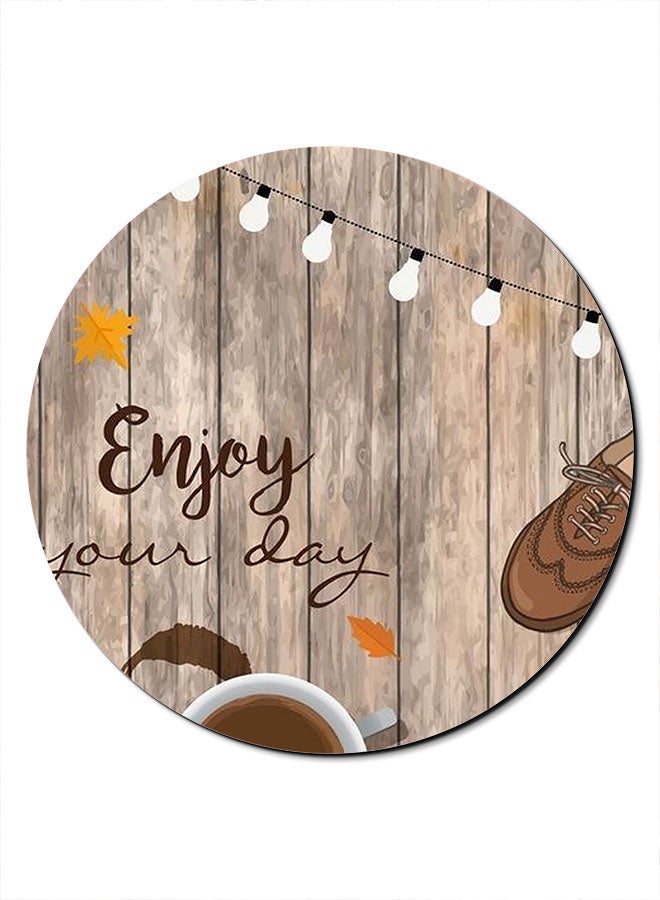 Theodor Smooth Surface Printed Anti-Slip Mousepad Multicolour - Image 1