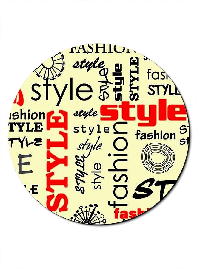 Theodor Smooth Surface Printed Anti-Slip Mousepad Multicolour - Image 1