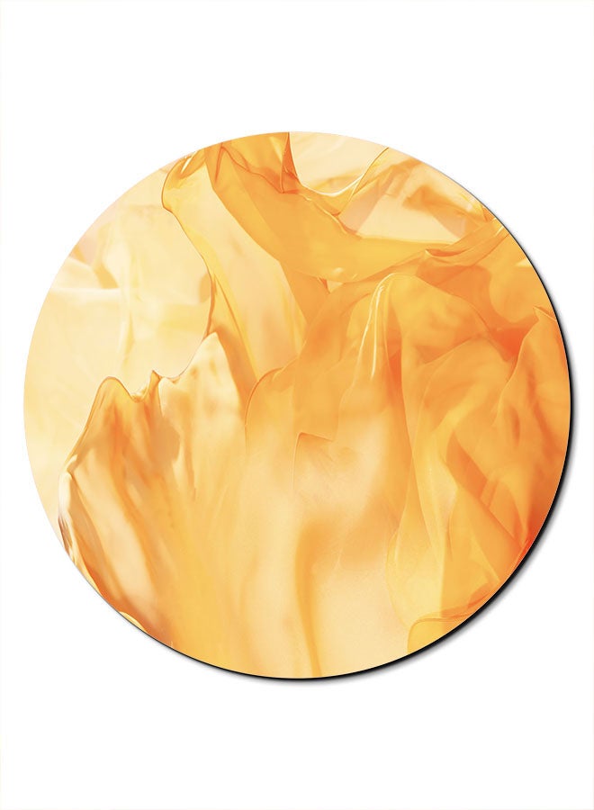 Theodor Smooth Surface Printed Anti-Slip Mousepad Yellow - Image 1