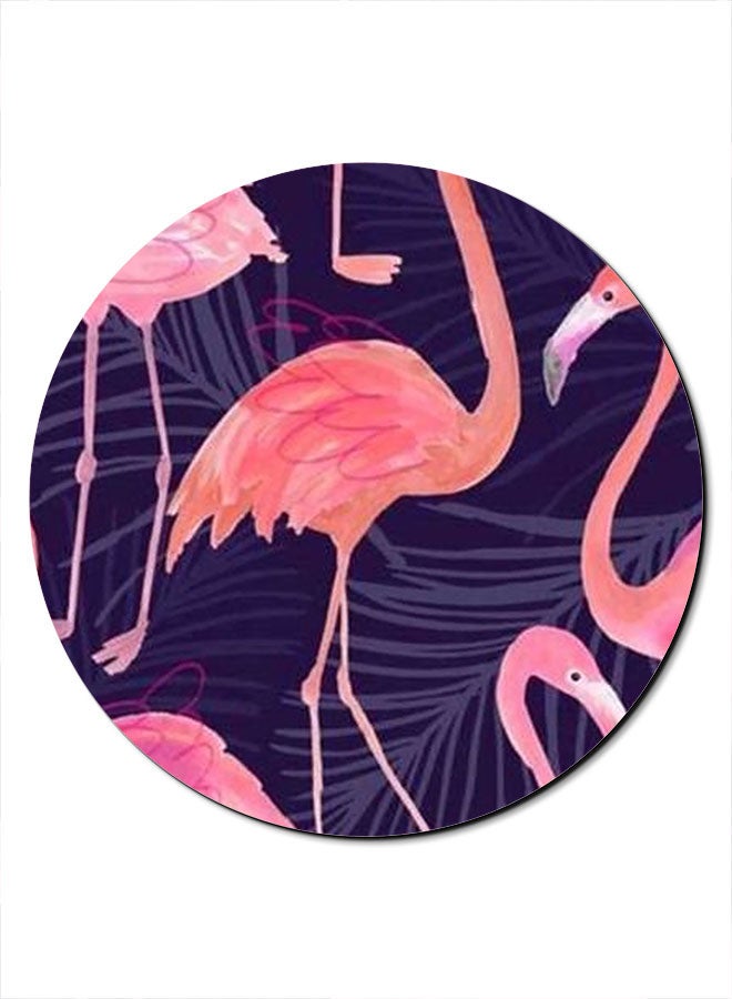 Theodor Smooth Surface Printed Anti-Slip Mousepad Purple/Pink - Image 1