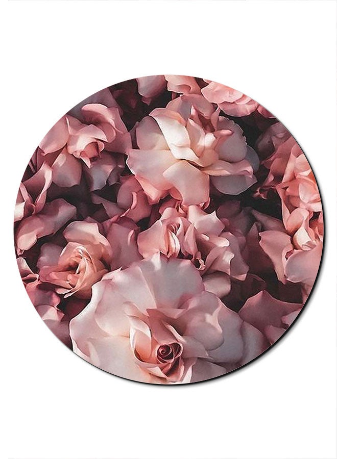 Theodor Smooth Surface Printed Anti-Slip Mousepad Pink - Image 1
