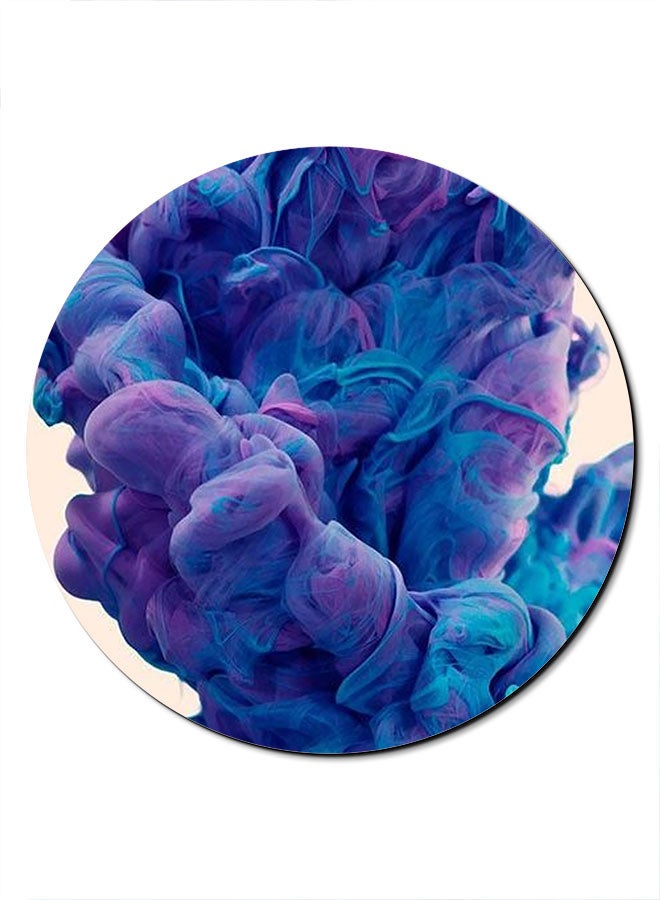 Theodor Smooth Surface Printed Anti-Slip Mousepad Blue/Purple - Image 1