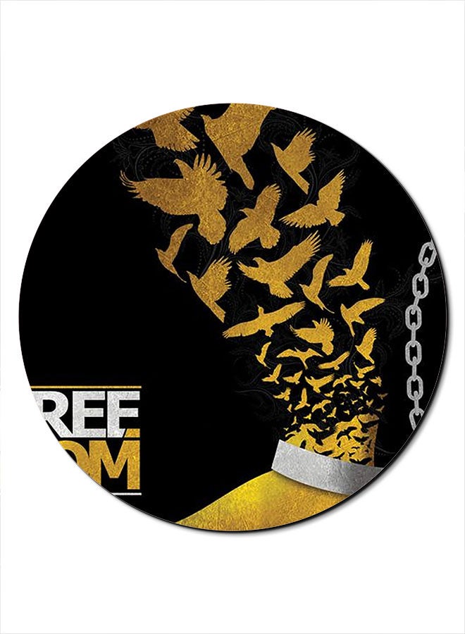 Theodor Smooth Surface Printed Anti-Slip Mousepad Multicolour - Image 1