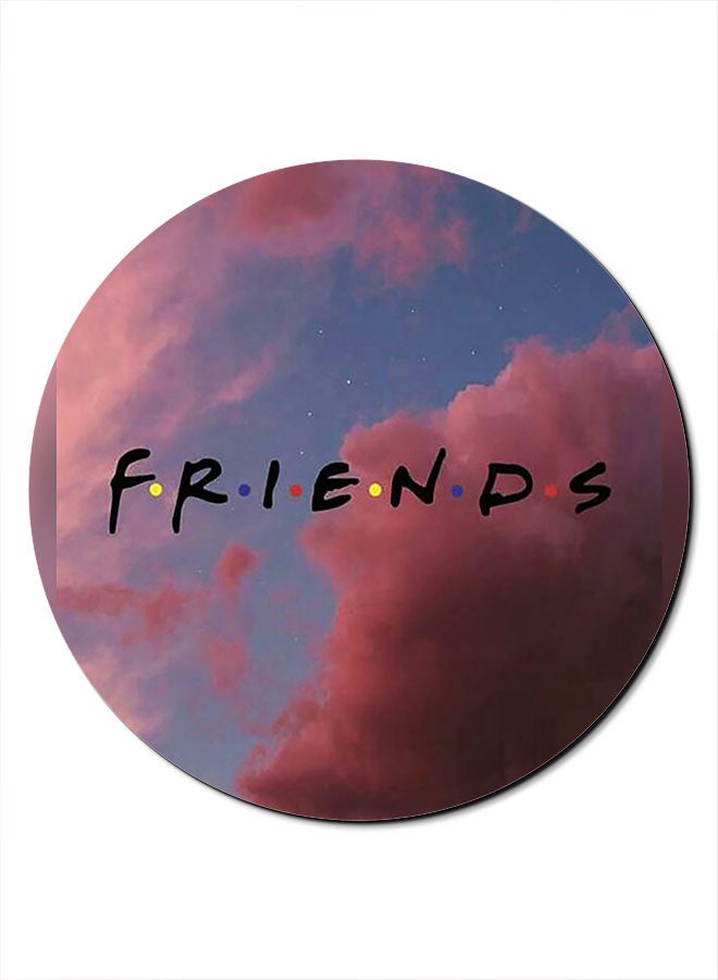 ثيودور لوحة ماوس مضادة للانزلاق بسطح أملس مزينة بطبعة متعدد الألوان - Image 1