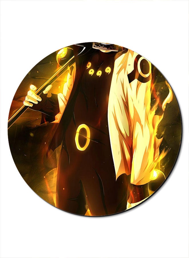 Theodor Man Smooth Surface Printed Non-Slip Mousepad Gold/Black - Image 1