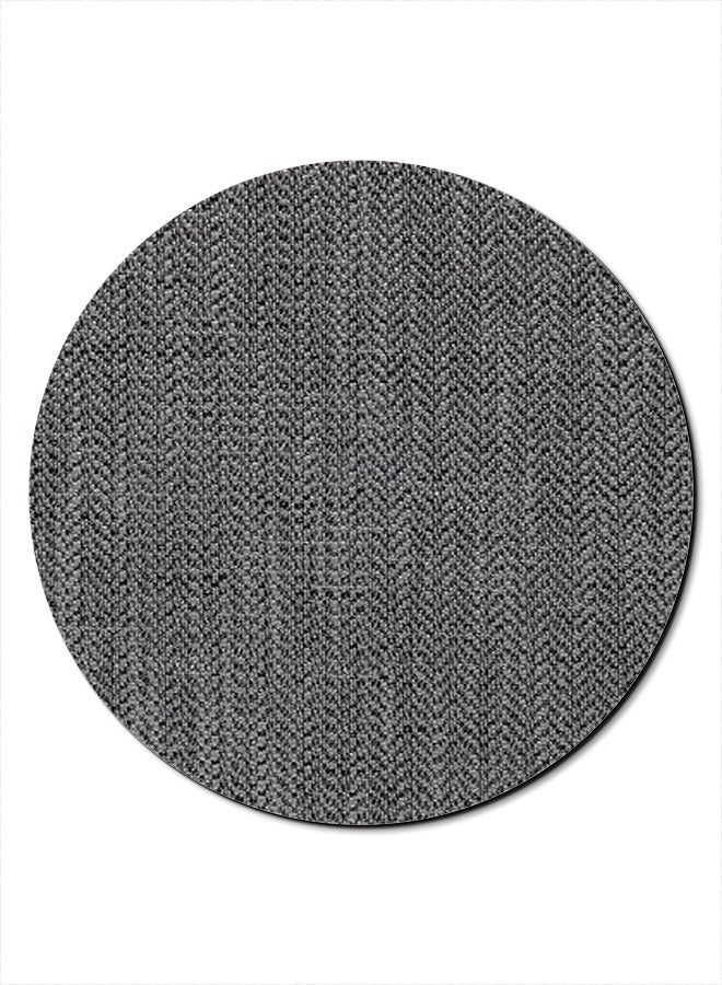 Theodor Cloth Texture Printed Anti-Slip Mousepad Grey - Image 1