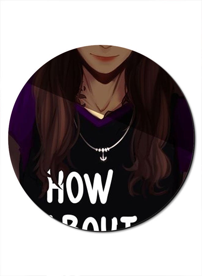 Theodor How About No Themed Mousepad Multicolour - Image 1