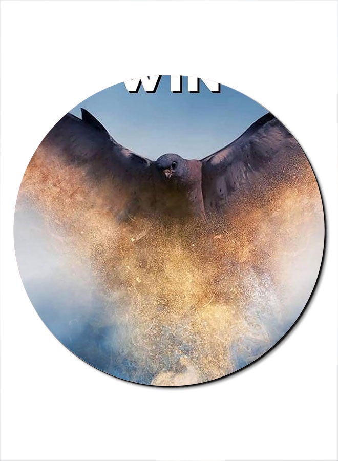 Theodor I Will Win Themed Mousepad Multicolour - Image 1