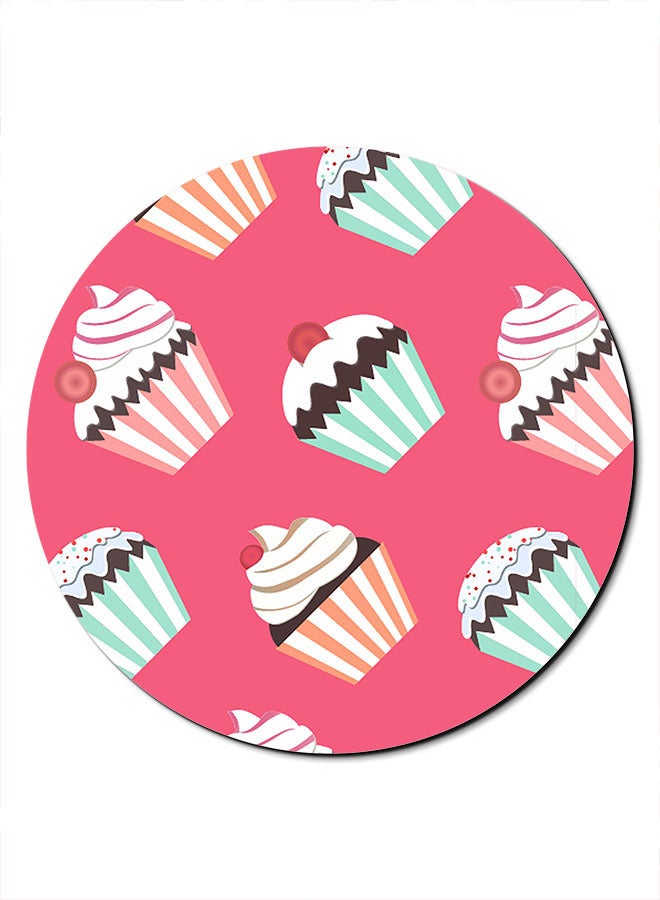 Theodor Cupcake Themed Mousepad Multicolour - Image 1