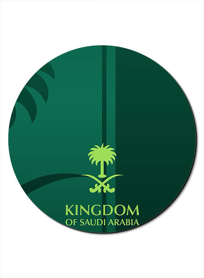 Theodor Ksa Printed Smooth Anti-Slip Mousepad Green/Black - Image 1