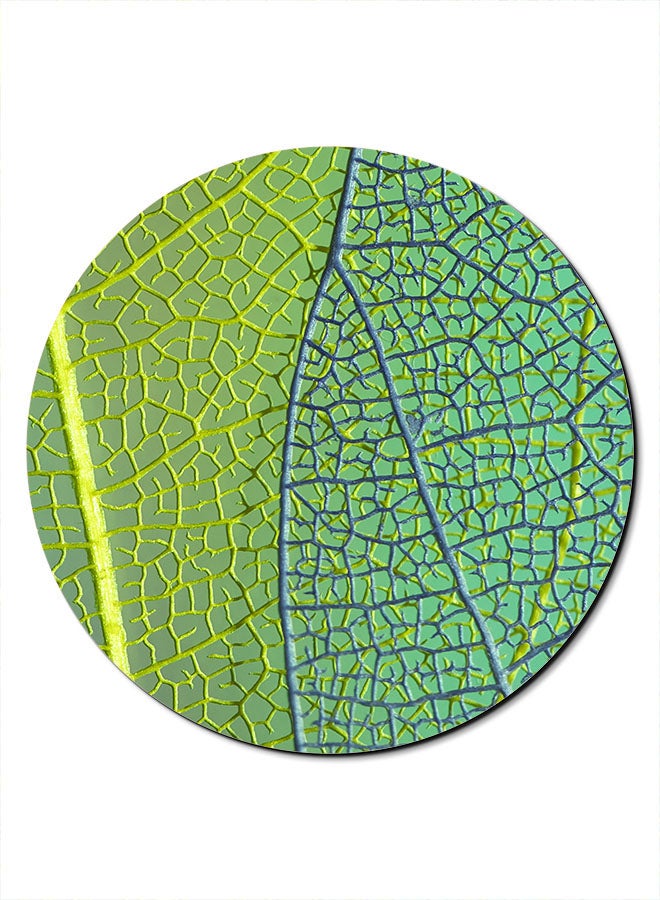 Theodor Leaves Texture Printed Smooth Anti-Slip Mousepad Green - Image 1